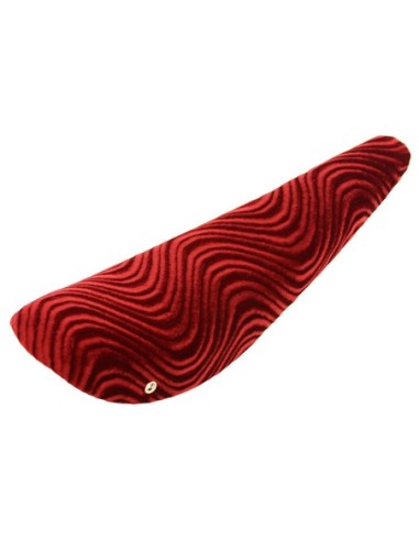 20 Banana Saddle Velour Red.
